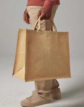 Jumbo Jute Shopper, naturfärgad – Westford Mill (2)