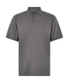 Regular Fit Superwash® 60º Jersey Polo, Träkolsfastämne