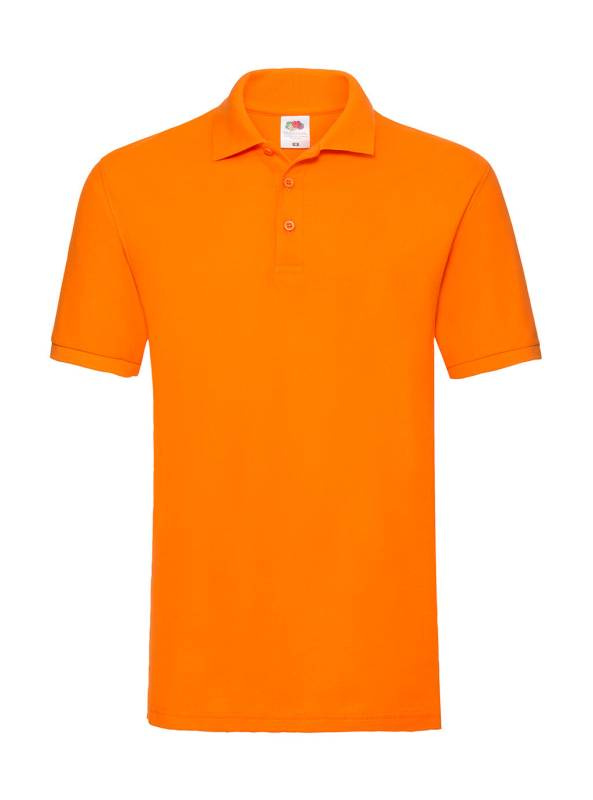 Premium-pikétröja, orange – Fruit of the Loom (1)