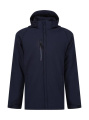 Repeller Fodrad Huvad Softshell, marinblå, Marin