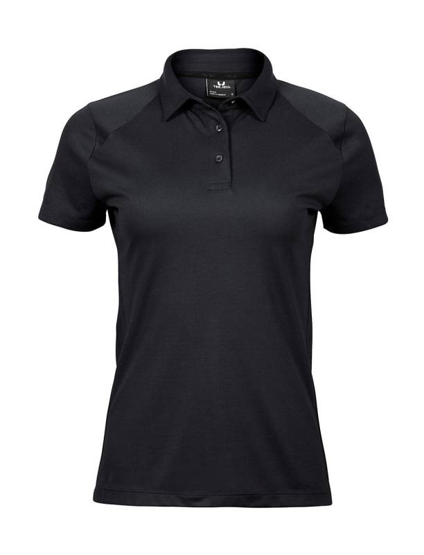 Lyxig sportpikétröja för damer, svart – Tee Jays (1)