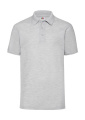 65/35 Polo, gråmelerad, Heather Grey