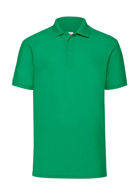 65/35 Polo, Kelly Green – Fruit of the Loom (1)