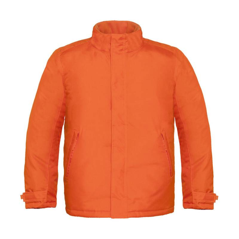 Real+/herr kraftig jacka, orange – B&C Outerwear (1)