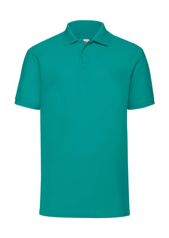 65/35 Polo, Smaragd – Fruit of the Loom (1)