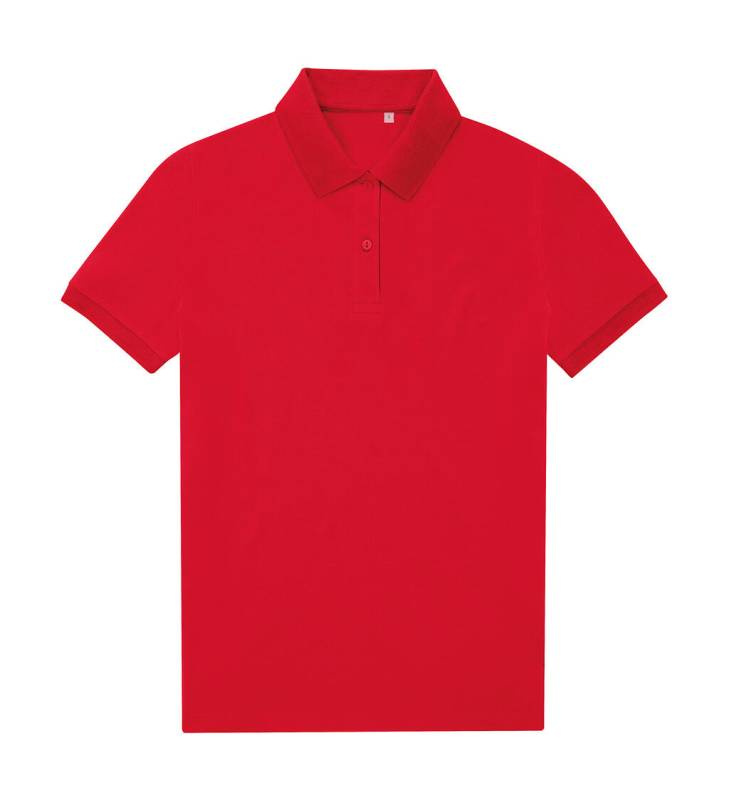 Min Eco Polo 65/35 /Dam, röd – B&C (1)
