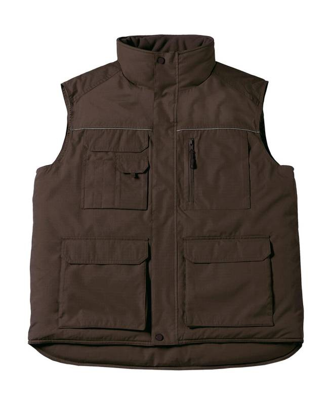 Expert Pro Workwear Bodywarmer, Brun – B&C Pro (1)