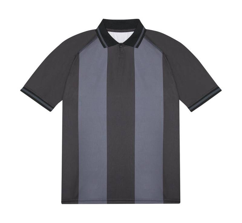 Aktiv Polo, svart/mörkgrå – B&C (1)