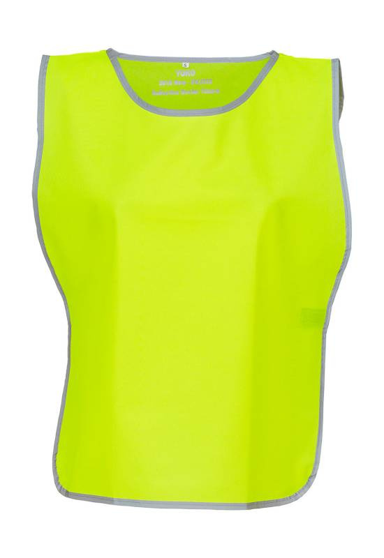 Fluorescerande reflekterande kantflicka, fluorescerande gul – Yoko (1)