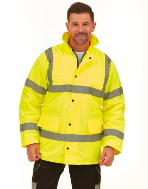 Fluo Classic Motorvägsjacka, fluorescerande orange – Yoko (2)