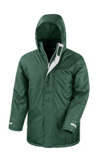 Junior Channel Parka, flaskgrön