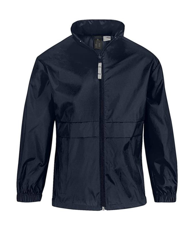 Sirocco/barn vindjacka, marinblå – B&C Outerwear (1)