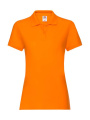 Premium-pikétröja för damer, orange