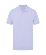 Signature Tagless Polo Stretch Herr, Blått vatten