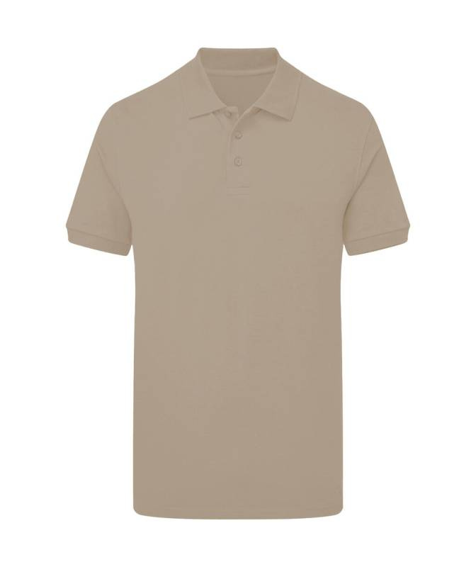 Signature Tagless Polo Stretch Herr, Pastell Macchiato – SG Signature (1)