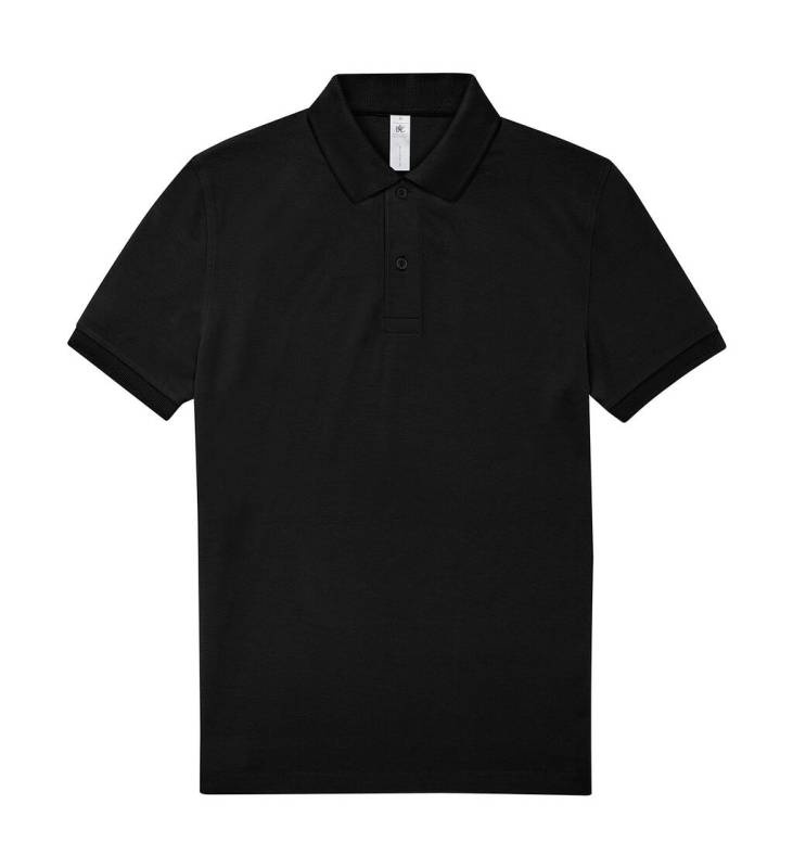 Min Polo 180, svart – B&C (1)