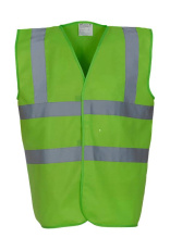 Fluo 2-bandsväst med hängsel, Kalk