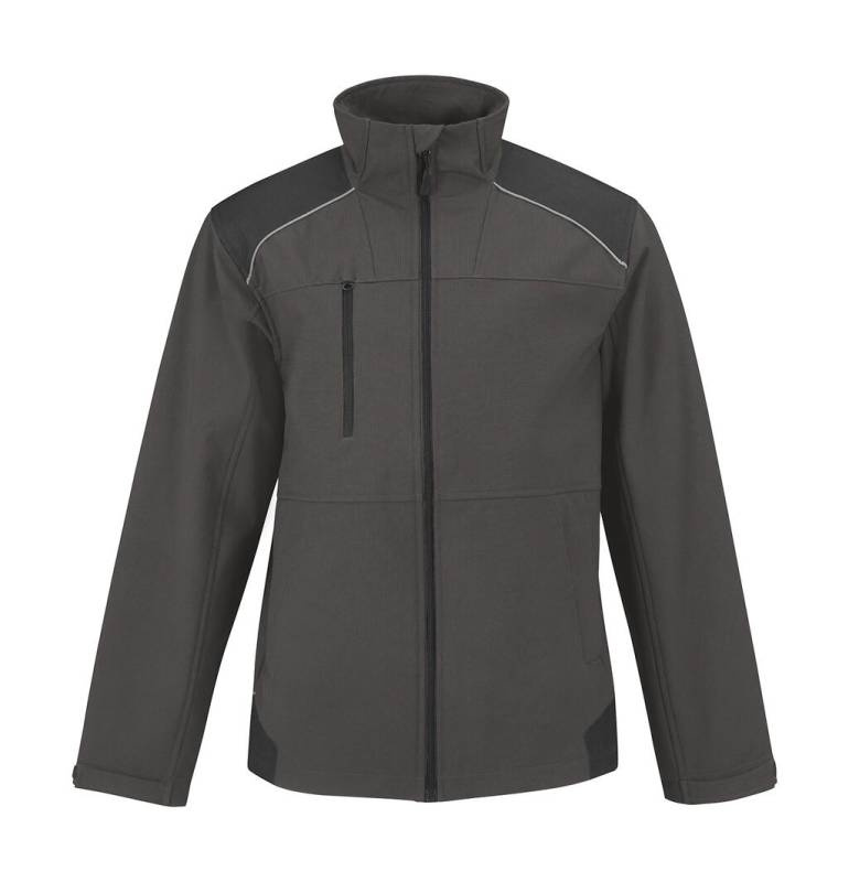 Shield Softshell PRO, mörkgrå – B&C Pro (1)