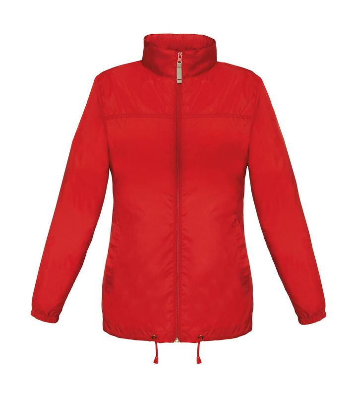 Sirocco/damvindjacka, röd – B&C Outerwear (1)