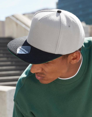Original Flat Peak Snapback, grå/grå – Beechfield (2)