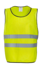 Fluo Vuxen Tabard, fluorescerande gul