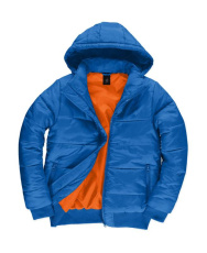 Superhood/herrjacka, Royalblå/Neon Orange