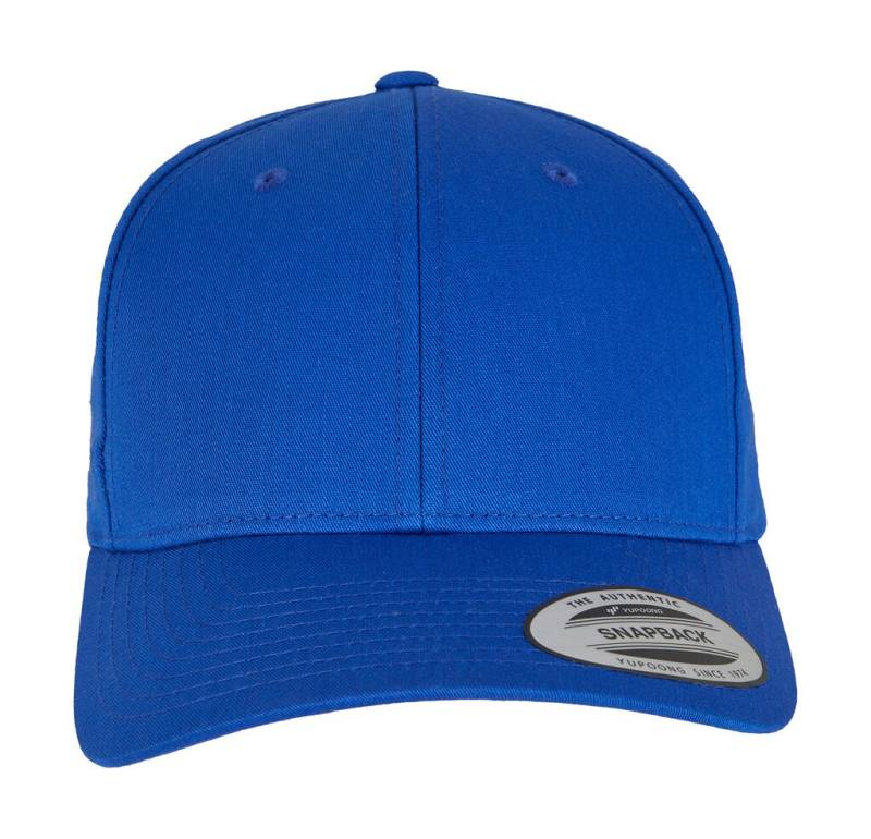 Böjd klassisk snapback, kungsblå – Flexfit (1)