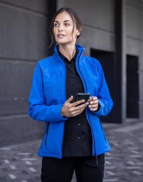 Dam Octagon II Softshell, Marinblå/Sälgrå – Regatta Professional (2)