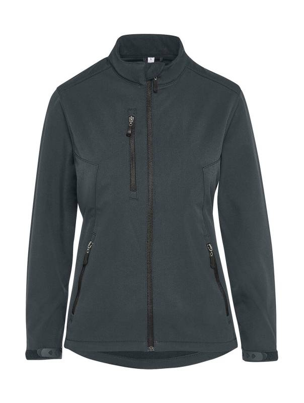 Signature Tagless Softshelljacka Dam, kolgrå – SG Signature (1)