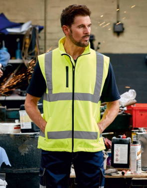 Fluo Softshell Värmare, fluorescerande gul – Yoko (2)