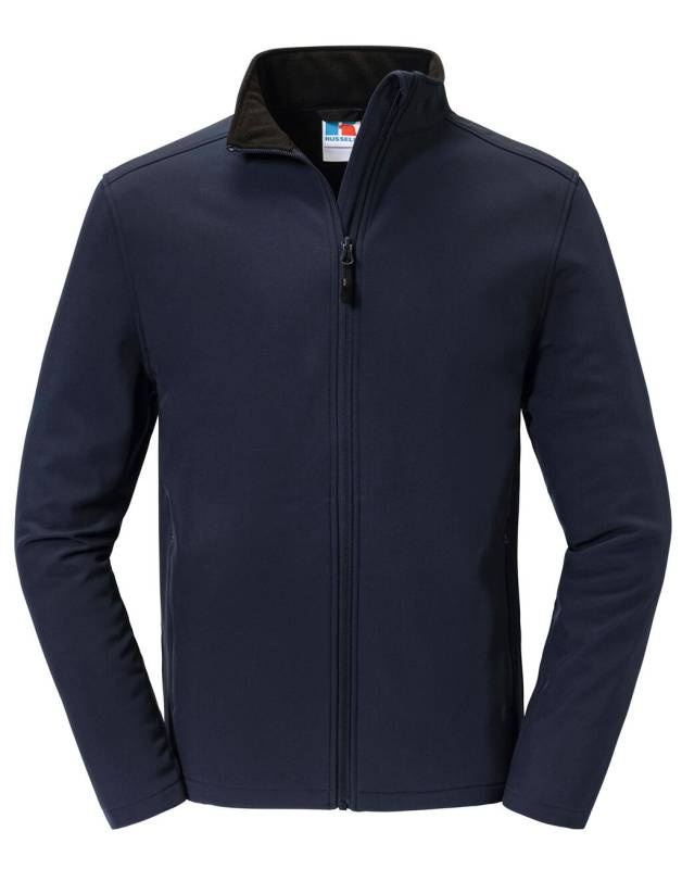 Essential Softshelljacka, fransk marinblå – Russell Athletic (1)