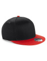 Snapback i ungdomsstorlek, Svart/Klarröd