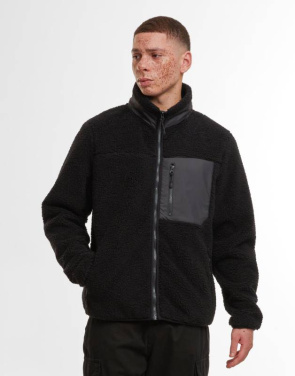 Bonded Sherpa Jacka, Vit sand – Build Your Brand (2)