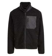 Bonded Sherpa Jacka, svart
