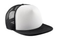 Junior Vintage Snapback Trucker, svart/vit