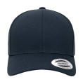Retro snapback i bomullsblandning, marinblå, Marin