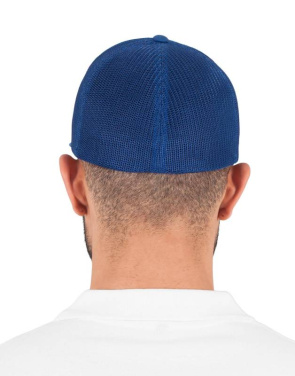 Truckerkeps i mesh-bomull i twill, Silver – Flexfit (3)
