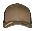 Flexfit Trucker Återvunnet Mesh, olivgrön/svart, Oliv/Svart