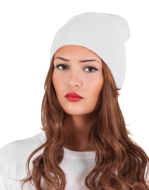 Stickad mössa, marinblå – Flexfit (3)