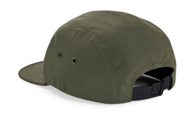 Canvas 5 Panel Cap, marinblå – Beechfield (4)