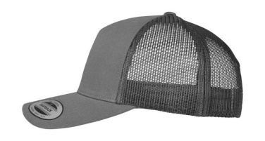 Retro Truckerkeps med 5 paneler, vit – Flexfit (3)