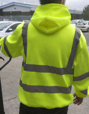 Fluorescerande huvtröja, fluorescerande orange – Yoko (2)