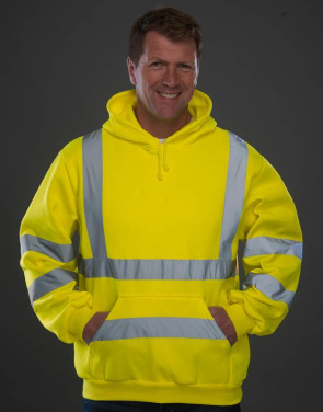 Fluorescerande huvtröja, fluorescerande gul – Yoko (4)