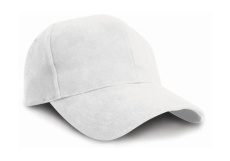 Pro-Style kraftig bomullskeps, vit