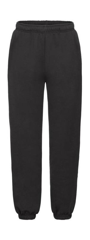 Barn Premium Joggingbyxor med Resårmanschetter, svart – Fruit of the Loom (1)