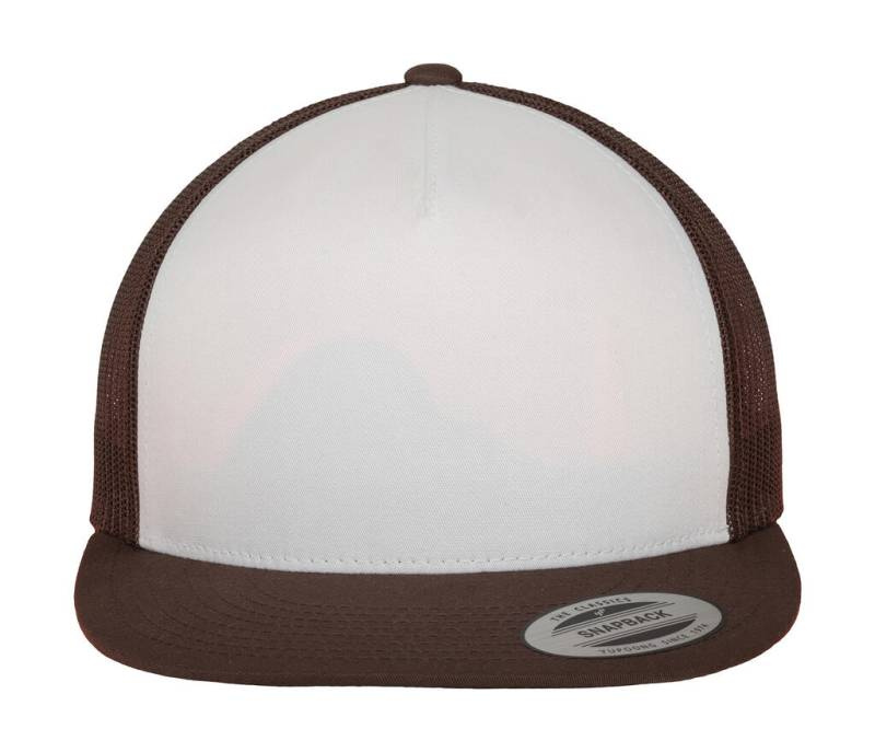 Klassisk truckerkeps, Brun/Vit/Brun – Classics (1)