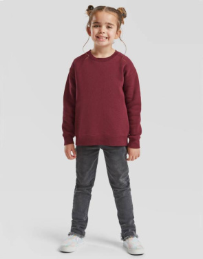 Barn Premium Set-In Sweatshirt, svart – Fruit of the Loom (4)