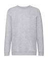 Barn Premium Set-In Sweatshirt, gråmelerad, Heather Grey