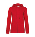 Inspire Zipped Hood /dam, röd