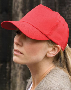 Bomullsmössa, vit – Result Headwear (2)